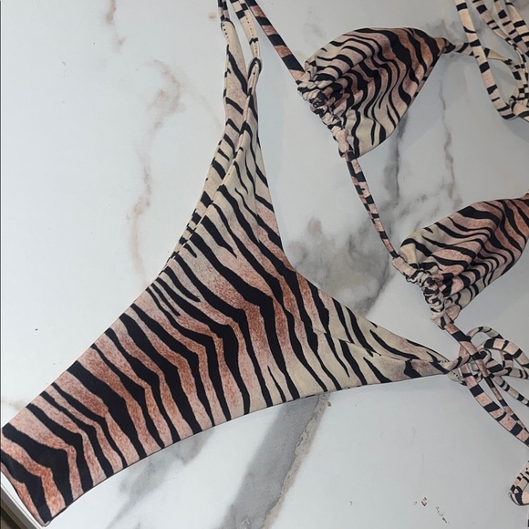 Zebra Print Bikini Set - Picture 5 of 5